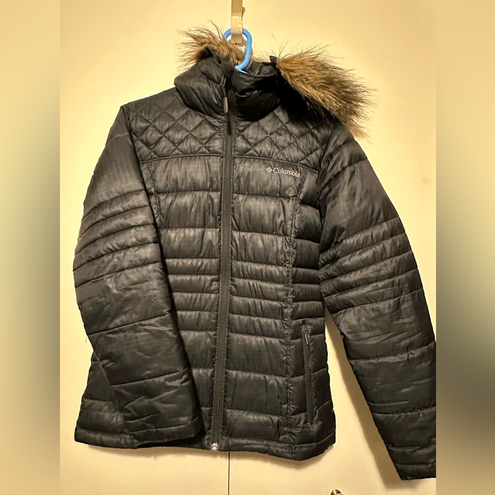 Long Quilted Hooded Jacket - Picture 2 of 5